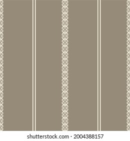 Patrón de rayas sin brillo en colores retro. Patrón rayado vertical. Diseño de ilustraciones vectoriales para la impresión y el fondo de la moda