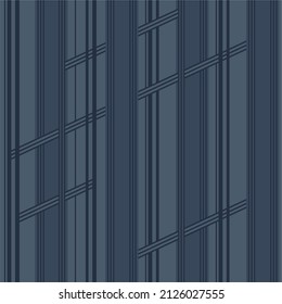 Patrón de rayas sin brillo en colores retro. Patrón rayado vertical. Ilustración del vector