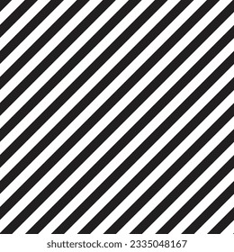 seamless striped pattern, straight diagonal lines, black and white texture, vector background pattern