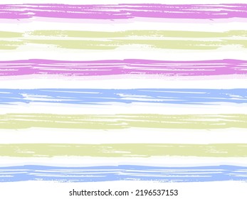 Seamless striped pattern. Textures made with ink. Ethnic colorful skin tone colors. Retro vintage style vector illustration.
