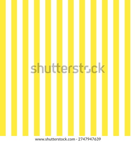 Seamless striped pattern in yellow and white.Vertical stripe lines abstract repeat pattern vector illustration background wallpaper for fabric and prints.