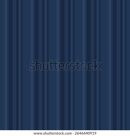 Seamless striped pattern.Navy blue stripes seamless pattern. Vertical lines abstract repeat pattern vector illustration background wallpaper for fabric and prints.