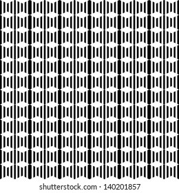 Seamless striped texture. Geometric pattern with diamond elements. Vector art.