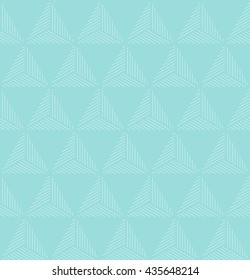 seamless striped triangle vector pattern.