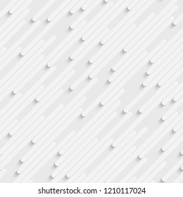 Seamless Striped Wallpaper. 3d Decorative Pattern. Abstract Graphic Design