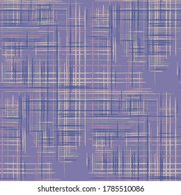 Seamless Stripes. Modern Pattern with Colorful Lines. Ethnic Print Imitation of Grass Mat. Abstract Texture with Crossing Stripes. Seamless Tartan Pattern.