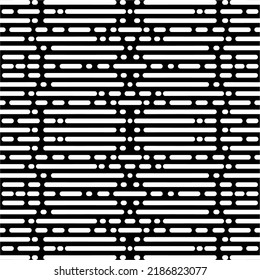 Seamless Stripes Motif Pattern. Vector Illustration 