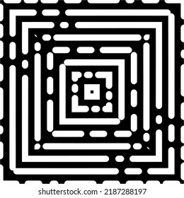 Seamless Stripes Motif Pattern. Vector Illustration 