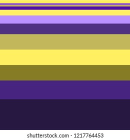 Seamless stripes pattern geometric vector background design art with different widths of yellow green purple lines coming from thick to thin