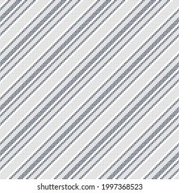 Seamless stripes pattern with pixel texture in grey and white. Background vector for skirt, upholstery, blanket, throw, notebook cover, other modern spring summer autumn winter fashion textile design.