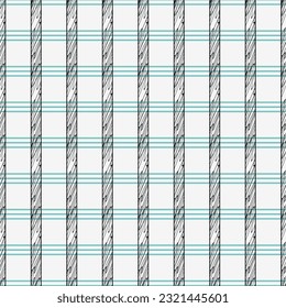 Seamless  stripes pattern. Traditional checker texture. Vector pattern with texture