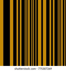 Seamless stripes vector pattern abstract geometric background with colorful vertical lines mustard black