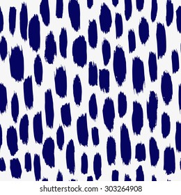 Seamless stroke pattern. Hand painting background.