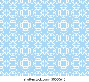 Seamless structure - grille blue and white