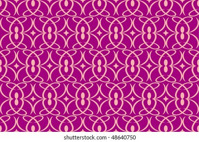 Seamless structure with stars purple