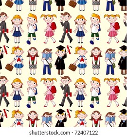seamless student pattern