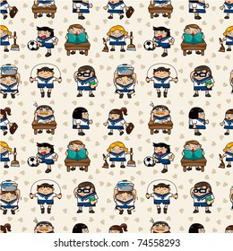 seamless student pattern