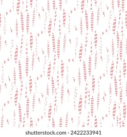 Nahtloses Muster mit wilden Blumen auf buntem Hintergrund. Einfach skandinavischer Stil. Vektorgrafik. Rustikales, schmales Design, Stilmuster. Stoffe und Textilien. 