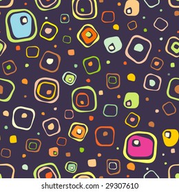 Seamless stylish background from squares.