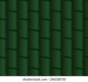 Seamless stylish geometric background. Modern abstract pattern. Flat textured design.Textured ornament with dark green bamboo.