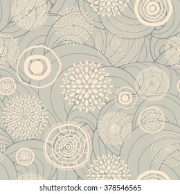 Seamless stylish hand drawn pattern. doodle sketch vector illustration in pastel colors