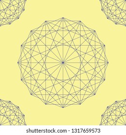 Seamless stylish hipster textile pattern. Vector illustration.