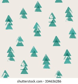Seamless stylish minimalistic pattern