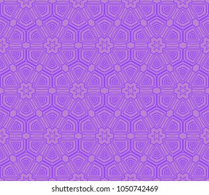 Seamless stylish vector illustration with geometric pattern. Abstract design. For wallpaper, decorative design