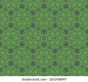 Seamless stylish vector illustration with geometric pattern. Abstract design. For wallpaper, decorative design