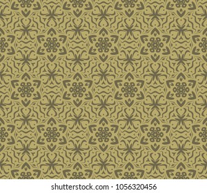 Seamless stylish vector illustration with geometric pattern. Abstract design. For wallpaper, decorative design