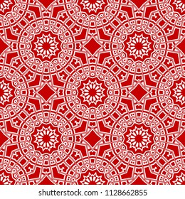Seamless stylish vector illustration with geometric pattern. Abstract design. For super wallpaper, decorative design.