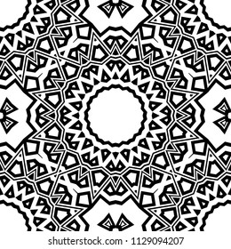 Seamless stylish vector illustration with geometric pattern. Abstract design. For super wallpaper, decorative design.