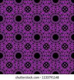 Seamless stylish vector illustration with geometric pattern. Abstract design. For super wallpaper, decorative design.