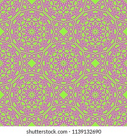 Seamless stylish vector illustration with geometric pattern. Abstract design. For super wallpaper, decorative design.