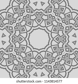 Seamless stylish vector illustration with geometric pattern. Abstract design. For super wallpaper, decorative design.