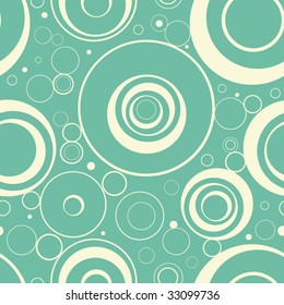 Seamless stylish wallpaper from circles.