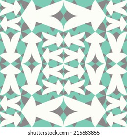 Seamless Stylized Arrows Background Pattern
