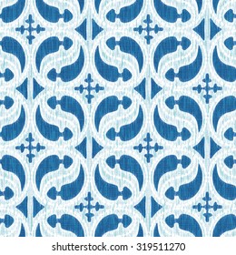 Seamless Stylized German Gothic Tracery Background Pattern