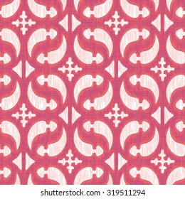 Seamless Stylized German Gothic Tracery Background Pattern