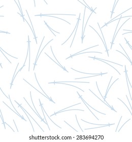 Seamless subtle blue and white vintage japanese textile pattern vector