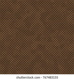 Seamless subtle brown camouflage with canvas mesh military fashion pattern vector