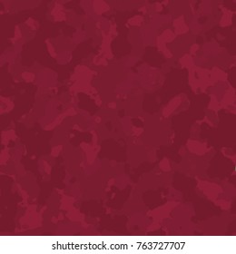 Seamless subtle burgundy red military camouflage pattern vector