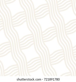 Seamless subtle cross shape lattice pattern. Abstract geometric tiling mosaic. Stylish background design
