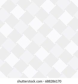 Seamless subtle gray chic mod textile revolving pattern vector