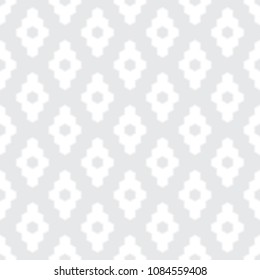 Seamless subtle gray hexagon based diamond textile vintage ethnic pattern vector