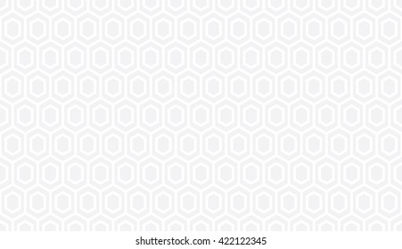 Seamless subtle gray hexagonal african ethnic outline pattern vector