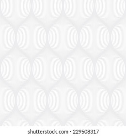 Seamless subtle gray optical illusion woven pattern vector