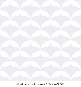 Seamless subtle gray vintage peacock feather textile op art geometric pattern vector