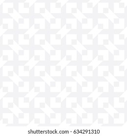 Seamless subtle gray vintage square and grid op art tesselation pattern vector
