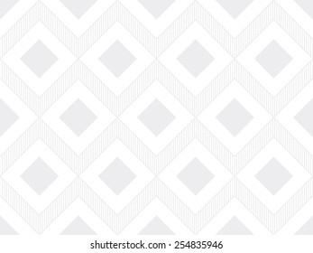 Seamless subtle gray vintage zigzag with squares pattern vector